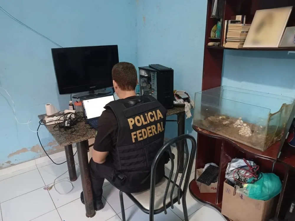 Foto PF - Homem já havia sido preso pelos mesmos crimes 